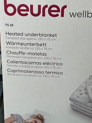 Coprimaterasso elettrico Beurer - 130x75cm