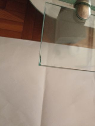 Espejo baño con luz - dorado