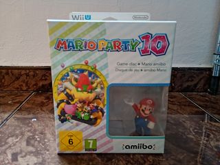 Mario Party 10 Wii U + amiibo Mario. 