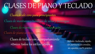 Clases de Piano y Teclado
