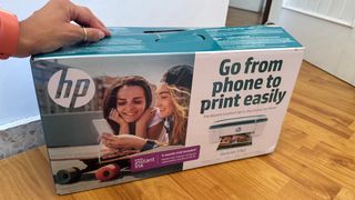 Impresora HP Deskjet 3762 - Azul y Blanca
