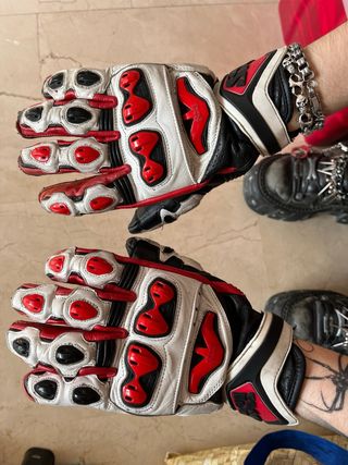 Guantes moto piel IXS