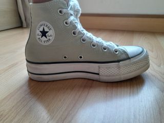 Converse grises altas