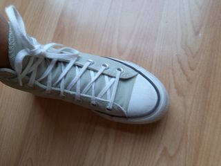 Converse grises altas