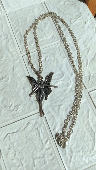 Collar hada plata