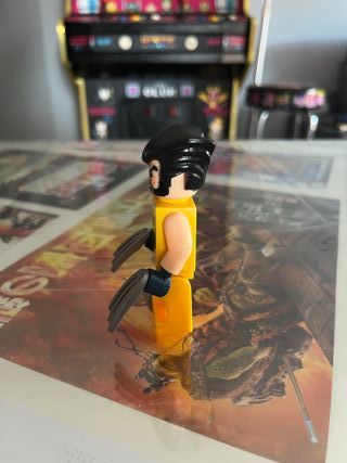 Wolverine formato Jumbo in stile LEGO – 8,5 cm