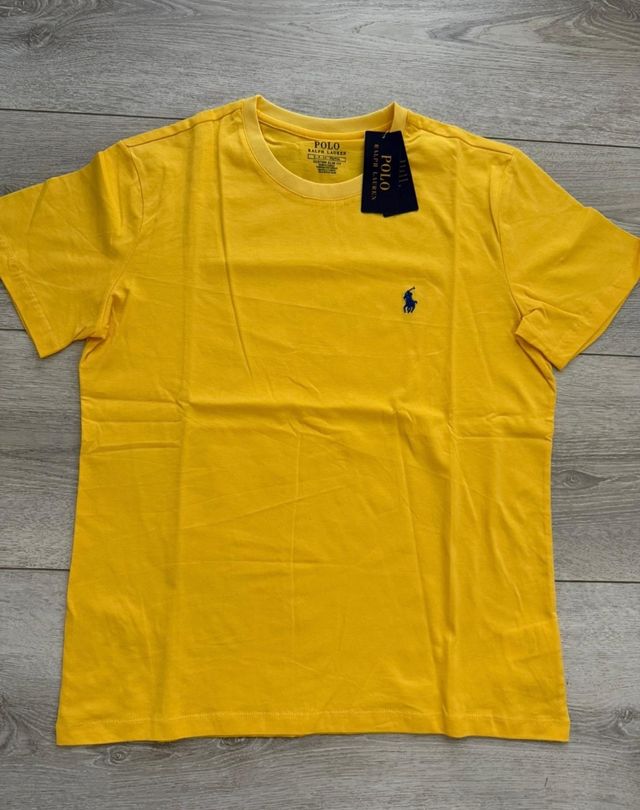 Camiseta Polo Ralph Lauren amarilla - Talla S