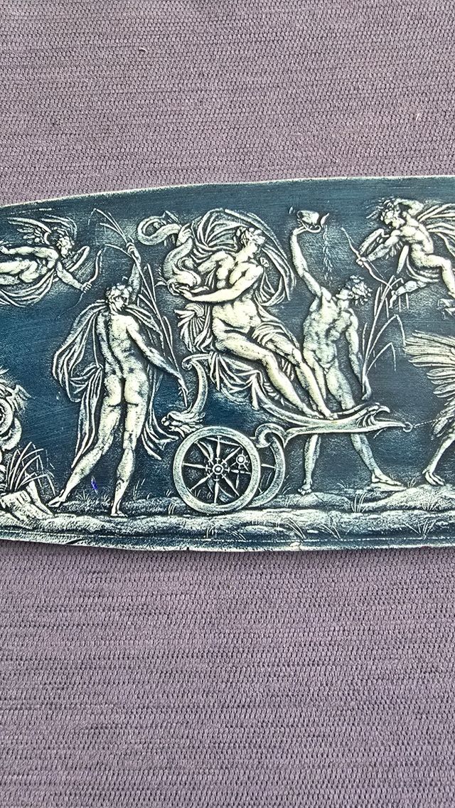 Relieve neoclasico Friso pared escultura antigua