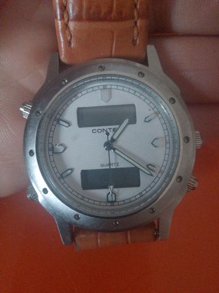 Reloj CONTE cuarzo marrón