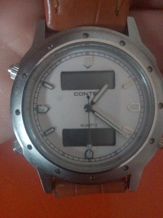 Reloj CONTE cuarzo marrón