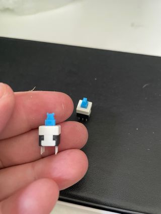 2 mini interruttori a levetta