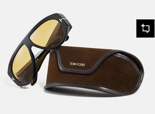 Gafas Tom Ford - Negras y Amarillas Bronson 