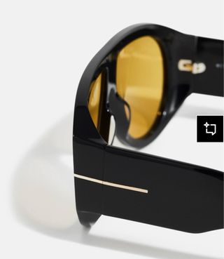 Gafas Tom Ford - Negras y Amarillas Bronson 