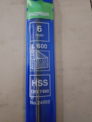 2 Brocas madera Encofrado Izar 6x600mm