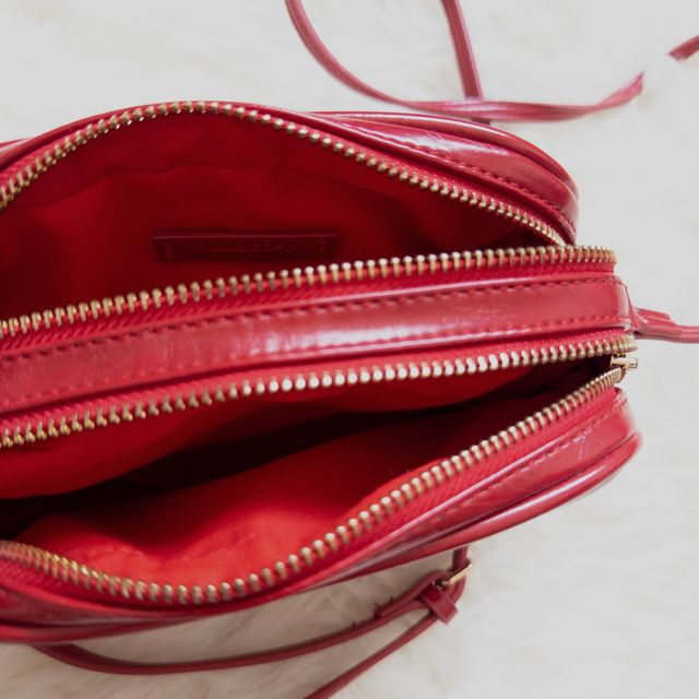 Bolso bandolera rojo