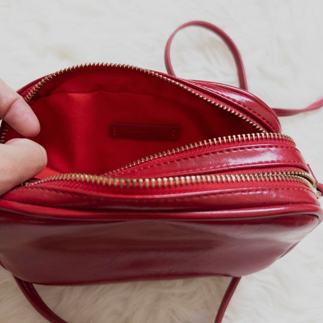 Bolso bandolera rojo