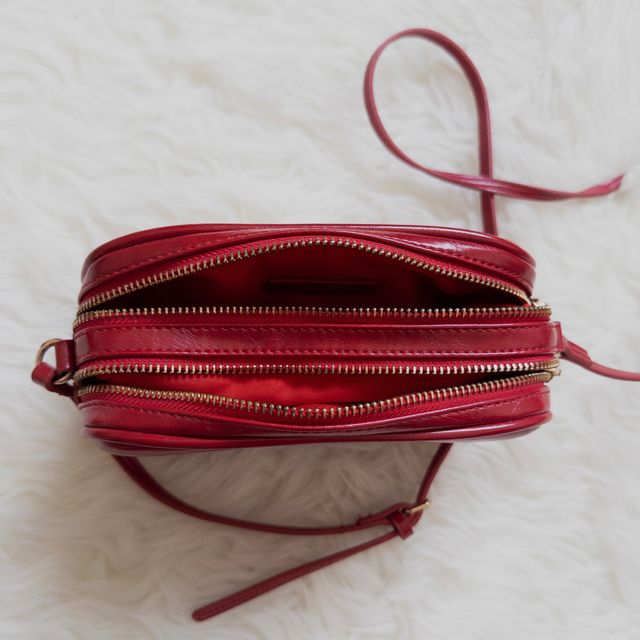 Bolso bandolera rojo