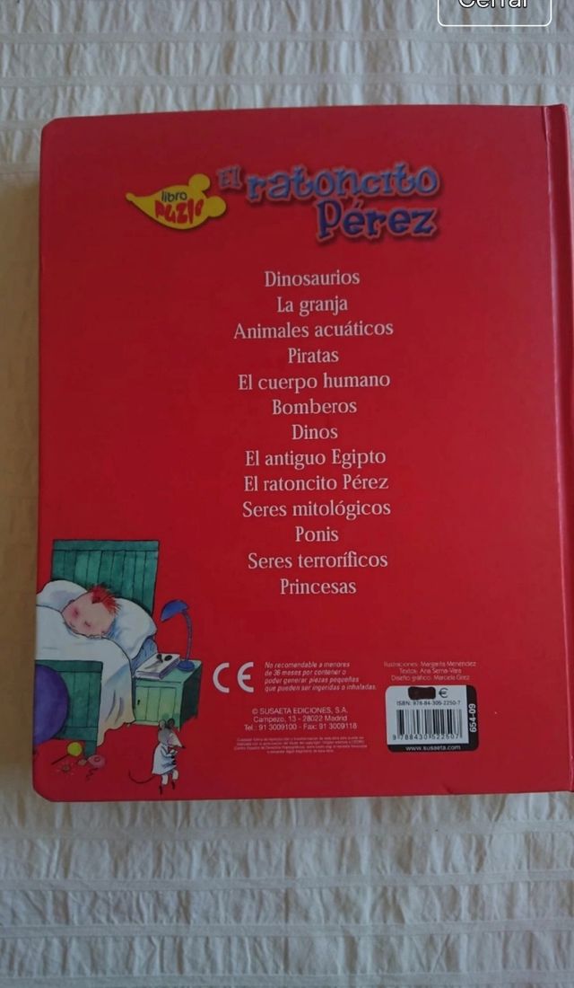El ratoncito Pérez (Libro Puzle) (Spanish Edition)