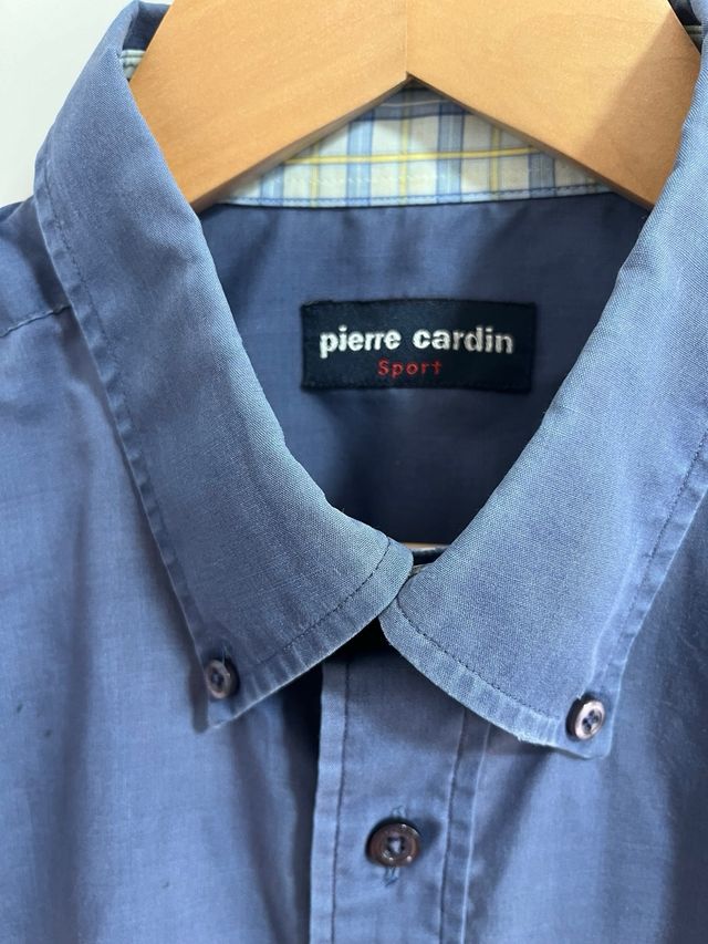 Camisa Pierre Cardin Sport azul