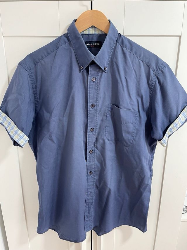 Camisa Pierre Cardin Sport azul