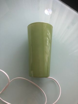 Lámpara pie verde IKEA