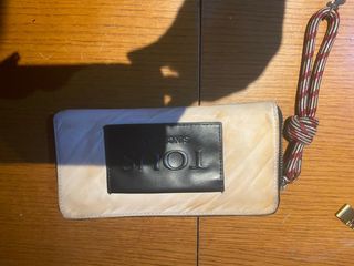 Cartera Tous beige y negra