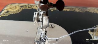 Máquina coser Singer antigua