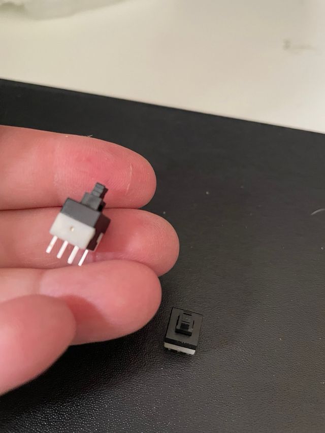 2 Mini Pulsanti SPST