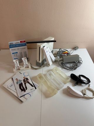 Nintendo Wii blanca + accesorios