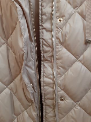 Abrigo acolchado Pedro del Hierro beige