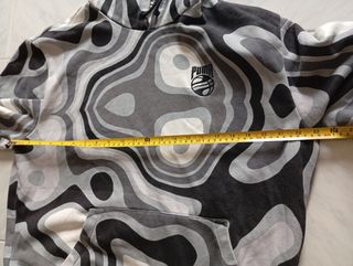 Felpa Puma Multicolore con Cappuccio