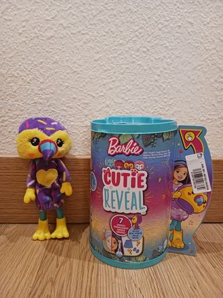 Lote 2 Muñecas Mini Barbie Cutie Reveal