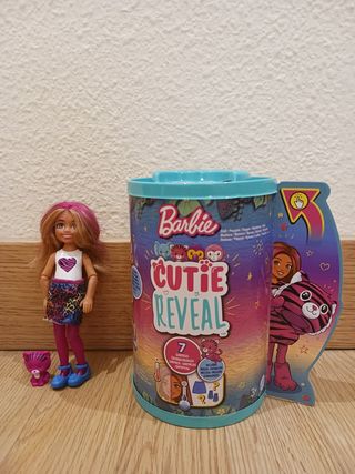 Lote 2 Muñecas Mini Barbie Cutie Reveal