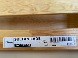 Cama infantil IKEA -  SULTAN LADE