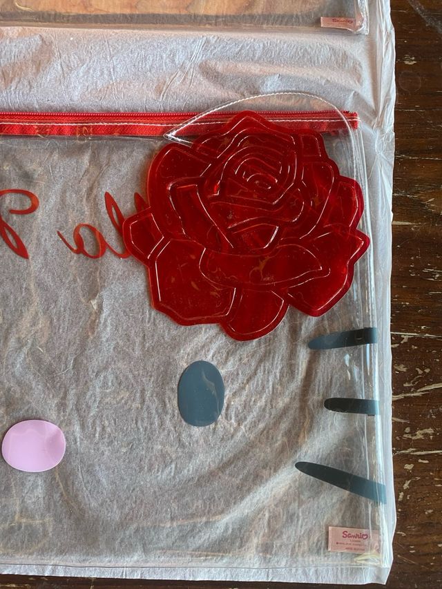 2 Pochette Hello Kitty Trasparenti