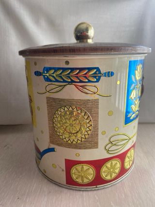 Lata vintage galletas chapa