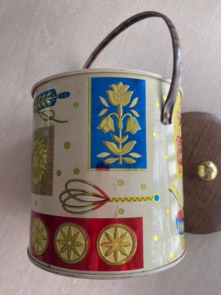 Lata vintage galletas chapa