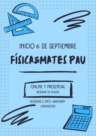 fisica y Mates para las Pau