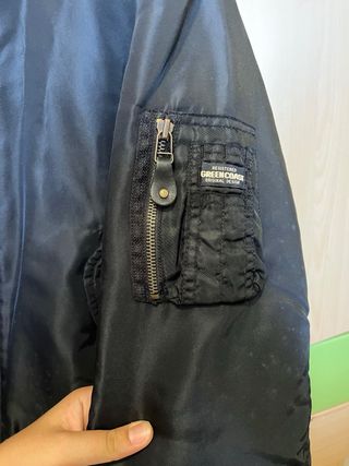 Cazadora bomber Green Coast