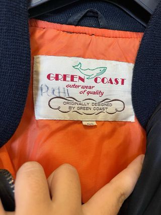 Cazadora bomber Green Coast