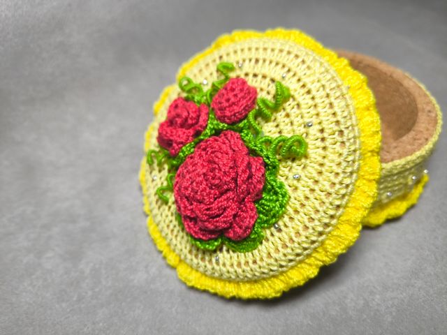 Joyero de corcho forrados