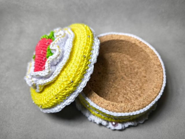 Joyero de corcho forrados