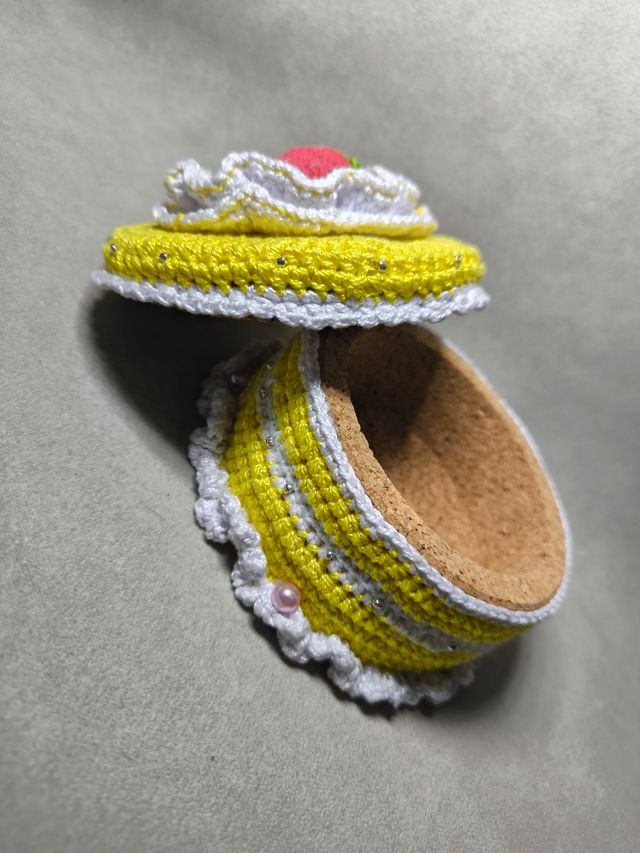 Joyero de corcho forrados