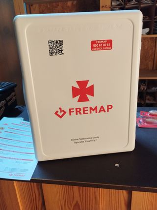 Botiquín FREMAP - Maletín primeros auxilios
