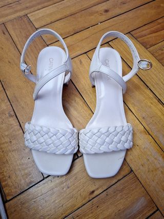 Sandalias CATWALK blancas