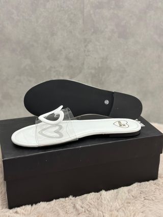 Sandalias Love Moschino Blancas