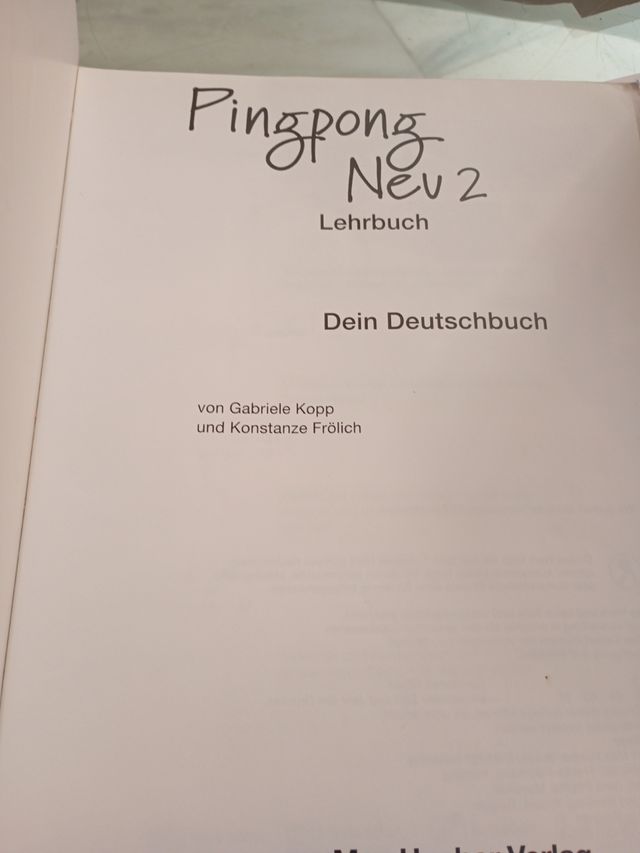 PINGPONG NEU 2 Lehrb. (alum.)+ CD (2) (Ping Pon...