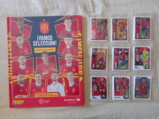 Colección completa VAMOS SELECCIÓN de Carrefour 