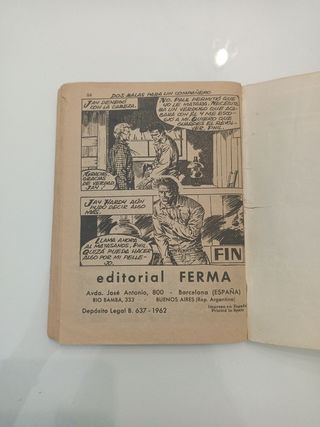 Libro del oeste Bill Nevada 1962