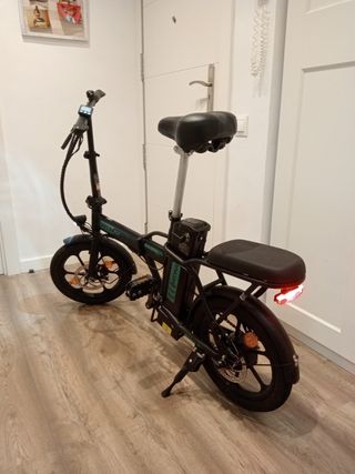 Bicicleta eléctrica plegable